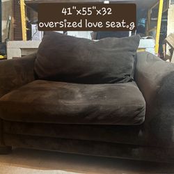 Brand New Plush Oversize LoveSeat- Must Sell ASAP - Best Offer Takes It!