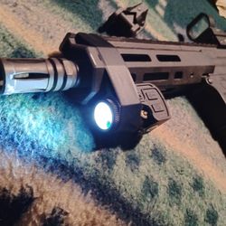 Tactical Strokes Flashlight Green Laser