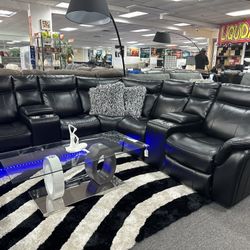 🇺🇸LABOR DAY SALE🇺🇸 Modern LED & Reclining Living Room Furniture💥$1599💥🚨Sale Ends 9/5/23🚨