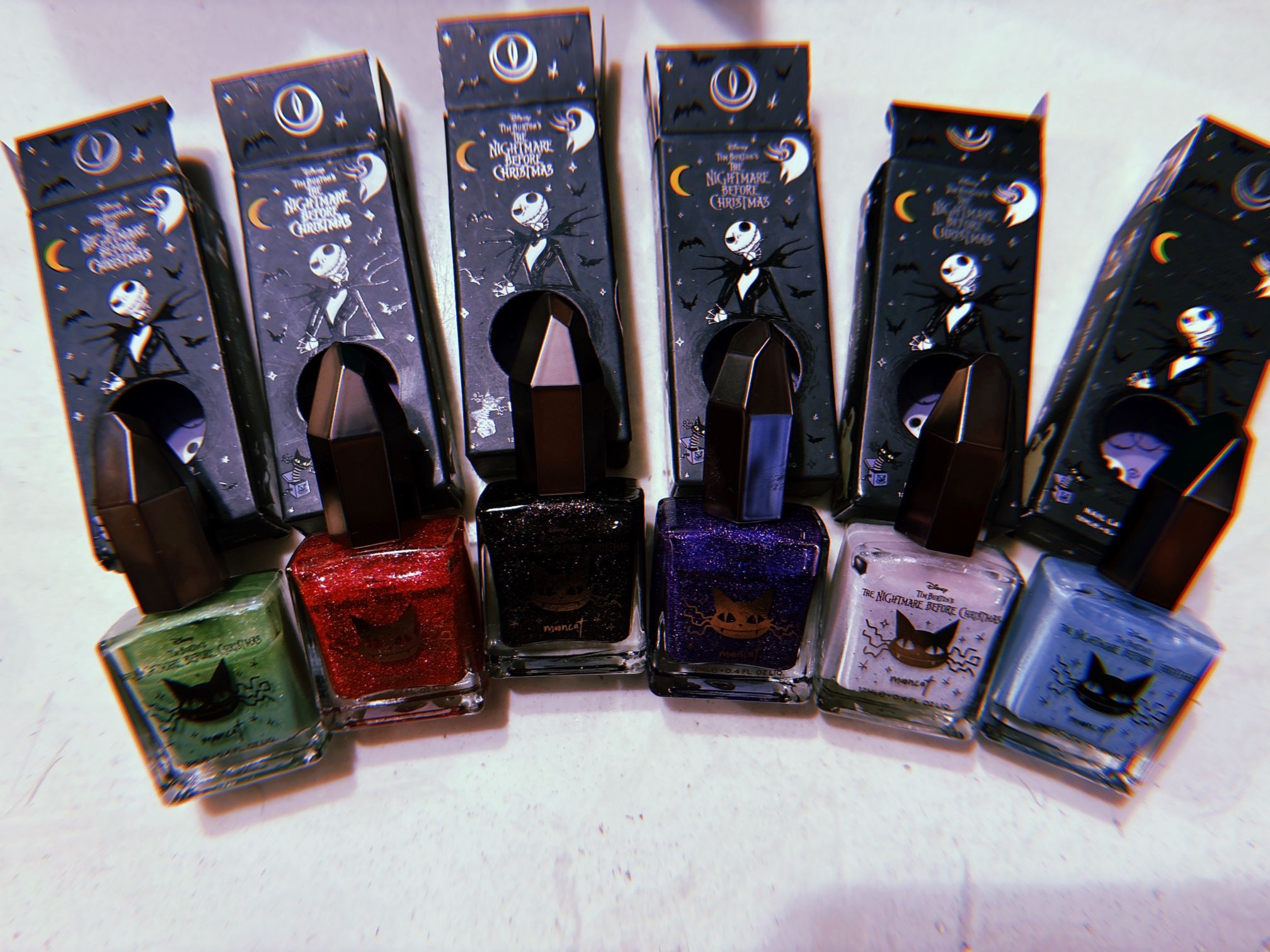 Mooncat Nightmare Before Christmas Nail Polish Collection