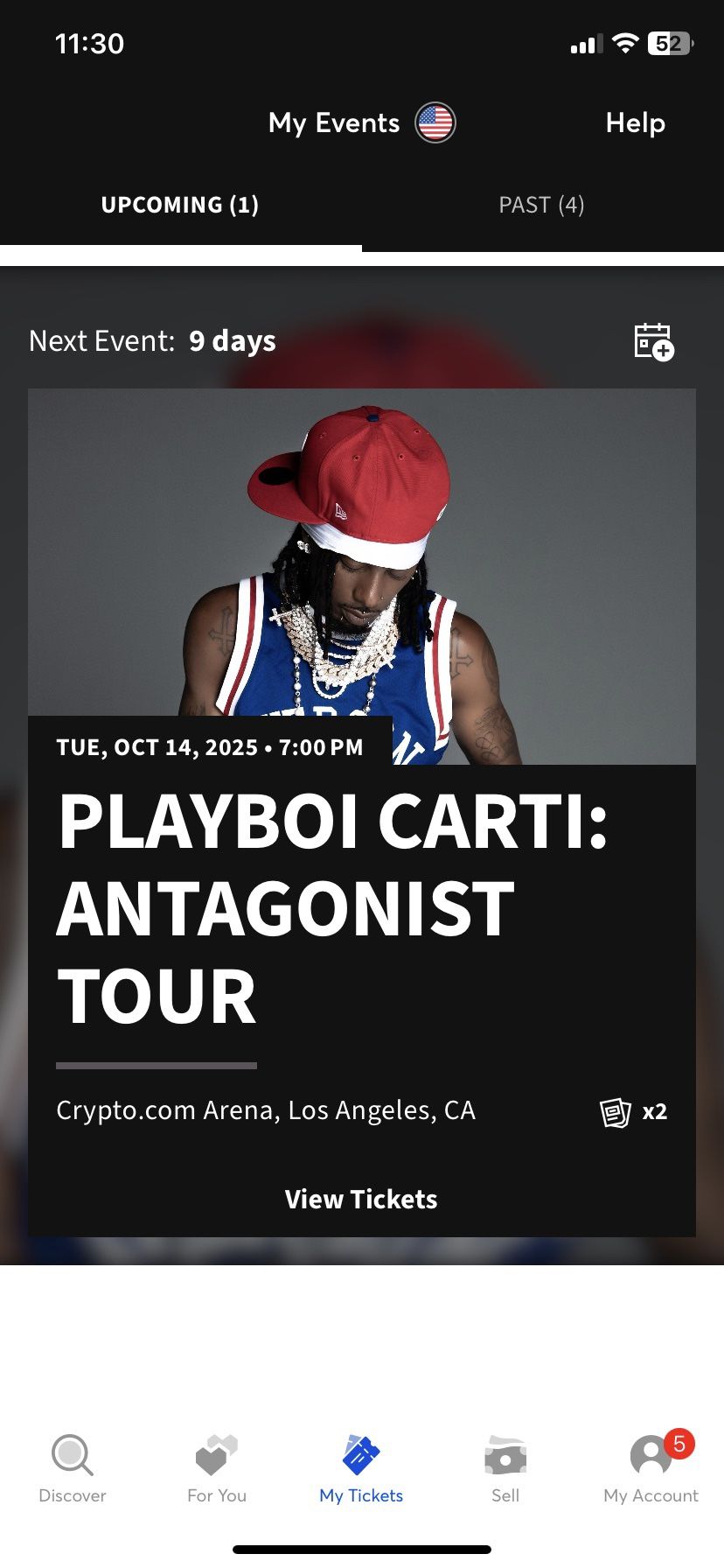 Playboi Carti Tickets!!