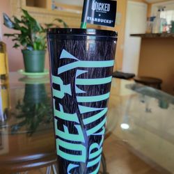 Wicked Starbucks Glow In The Dark Tumbler.