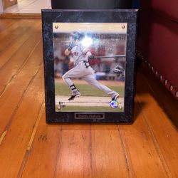 Red sox memorabilia dustin pedroia