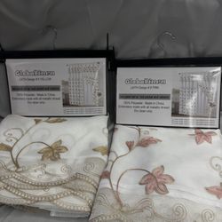 Embroidery Panels W/ Sheer Backing