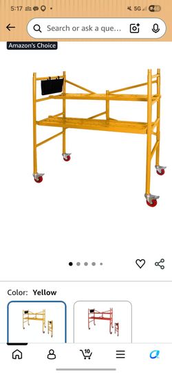LEADALLWAY Portable Rolling Scaffolding Platform