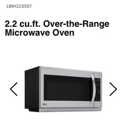 LG 2.2 cu.ft. Over-the-Range Microwave Oven