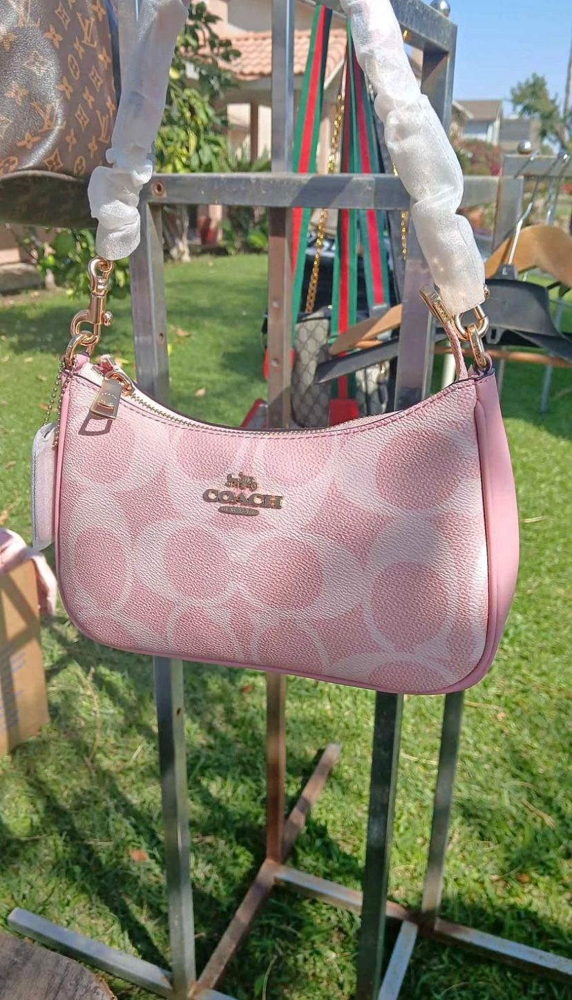 Pink Coach Teri Bag