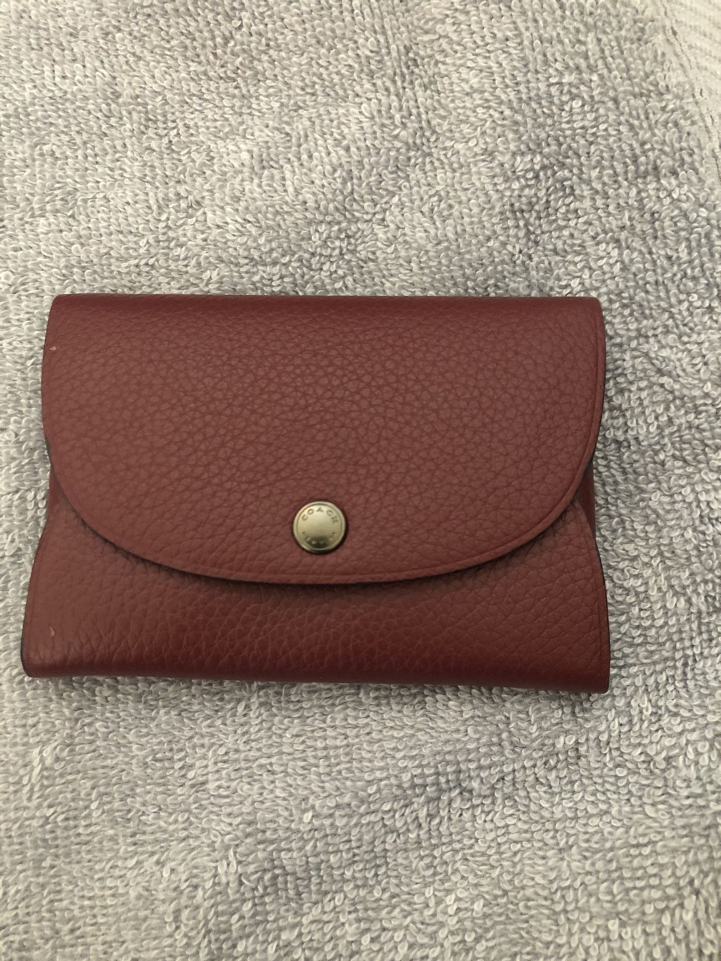 Coach Card Case