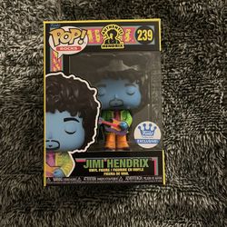 Jimi Hendrix Blacklight Funko
