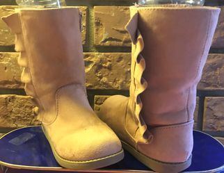 Cat & Jack Boots size 11 pink New! Hello!