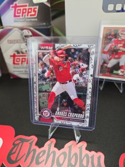 Andres Chaparro Topps 75 series 2 (Allstar Card)