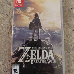 Nintendo switch The Legend of Zelda: Breath of the Wild 