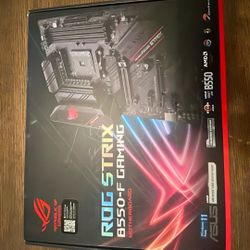 ROG STRIX B550-F GAMING MOTHERBOARD 