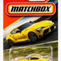 2025 Matchbox 2023 Toyota GR Supra  YELLOW 