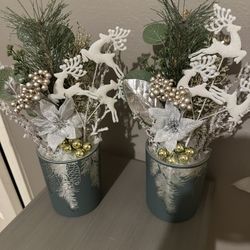 Set Of Christmas Plants