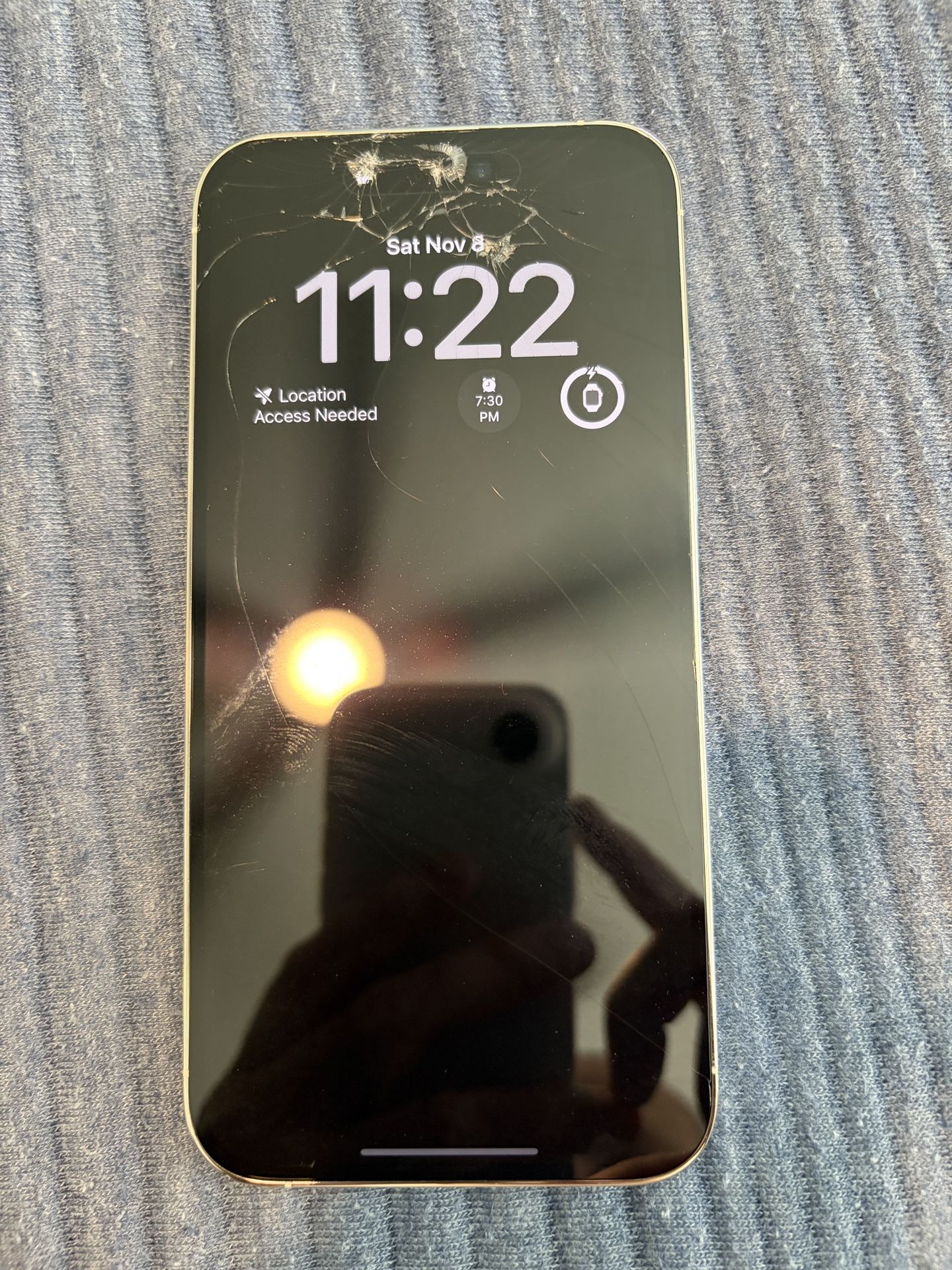 iPhone 14 Pro Max 256 gb White *Needs Repairs