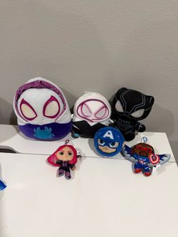 All 10 $ Marvel / Spider-Verse Plush Bundle