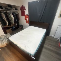 Queen Bed Frame And Mattress 