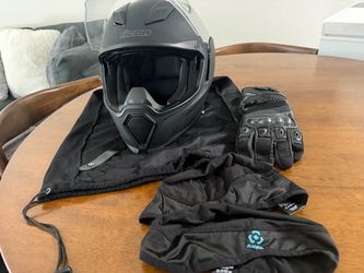 Icon air flight helmet