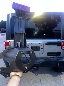 Jeep Wrangler Spare Tire Mount