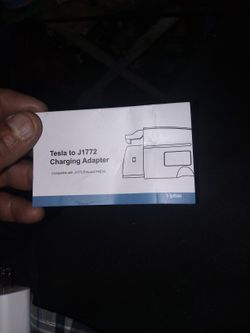 Adapter From Tesla To J1772 Ev Side