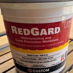 Redgard  Waterproofing And  Crack Prevention  Membrane  $45