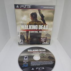 The Walking Dead: Survival Instinct (Sony PlayStation 3, 2013) - No Inserts