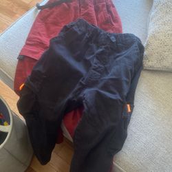 Red & Black Joggers Boy 5t