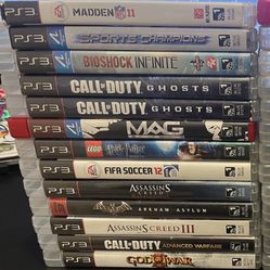 Bundle Of 26 PS3 Games 