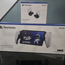 Playstation Pulse Buds And Playstation Portal