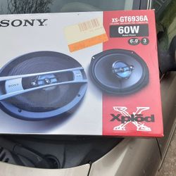 Brand New Never Used Sony Xplod 6 By 9 60 Watt Speakers
