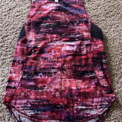 EUC Lululemon Ladies Nylon Workout Racerback Tank, size 10