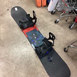 Used Salomon Pulse 163cm Snowboard With Union Bindings (Read Description)
