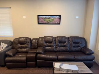 Leather Couch