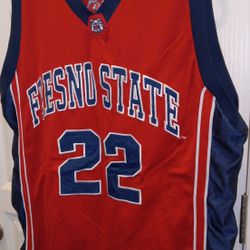 Vintage Retired #22 Fresno State Basketball Jersey