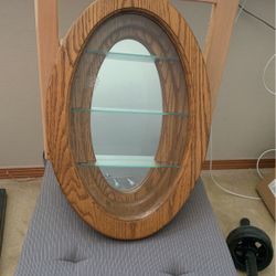 Oval Shelf. With Hanger     