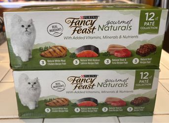 Purina fancy feast pate wet cat food (Read description)
