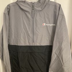 Champion Anorak Pullover Windbreaker Sz-S