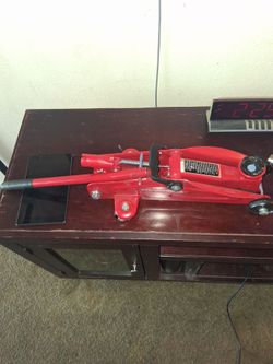 Star bar starter cables and a 2 ton car jack