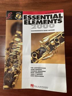 Essential Elements 2000 - Bb Clarinet Book 2 - WITHOUT CD