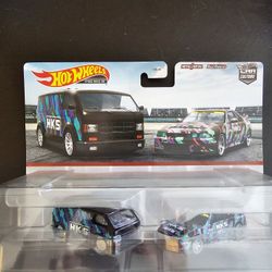 Hot Wheels Premium Car Culture Nissan R33, MBK Van