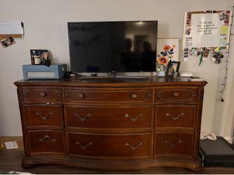 Vintage matching wood dressers