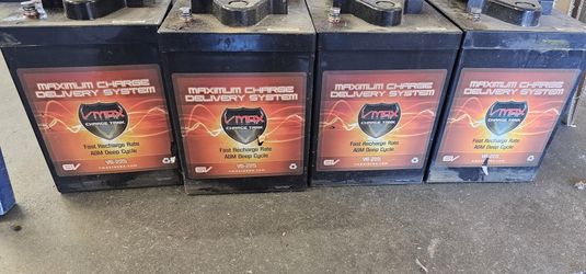 Vmax 6 Volt Agm Batteries