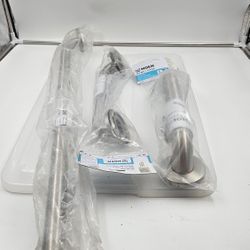 Moen Bath Safety Set of 3 Stainless Steel Shower Grab, Shower Handle for Elderly or Disabled Persons,