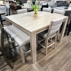 6-piece Counter Height Dining Set! On Sale 