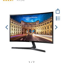 Samsung Curved Monitor 