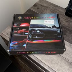 Underglow fancy chassis lamp setup