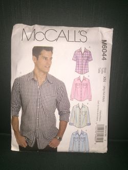 Men’s shirt pattern