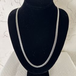 Cuban Link Chain 925 Sterling Silver