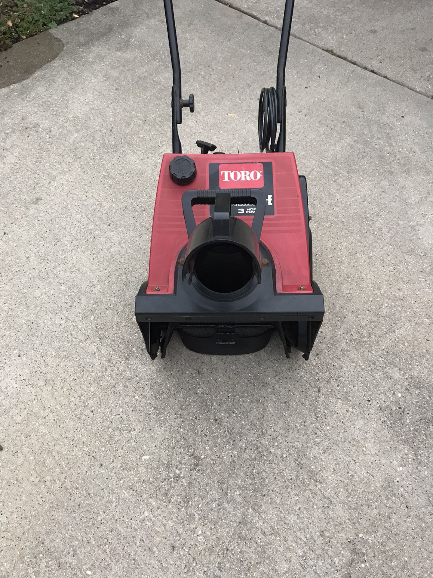Toro Powerlite Ccr E snowblower